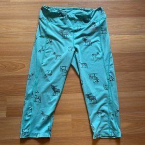 The North Face Moose Cropped Leggings size M